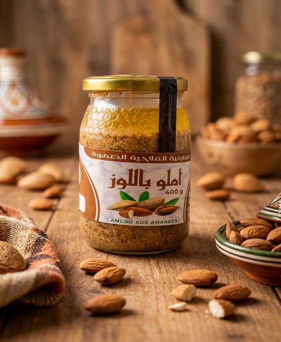 أملو باللوز بزيت أركان